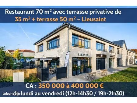 cession de bail – local commercial 70 m² avec terrasse privative – lieusaint