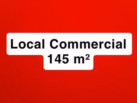 local commercial  145 m²