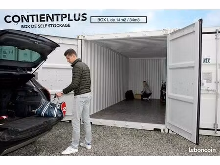 mayenne: location de box de stockage individuels et sécurisés. plusieurs tailles et accès 