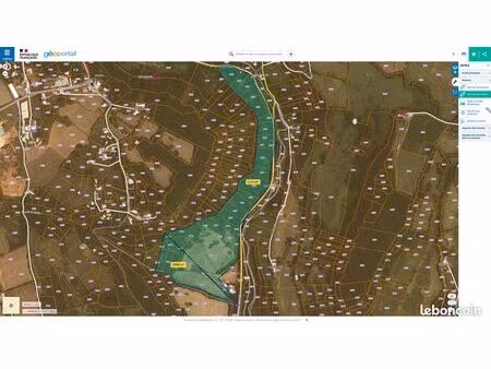 vends terrain agricole 17 ha