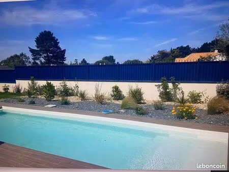 rare pornichet loue maison à l année avec piscine chauffée