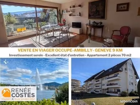 appartement en viager 2 pièces 70 m²
