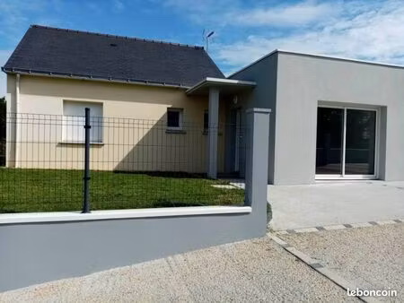 maison plain-pied 3 chambres avec jardin et garage