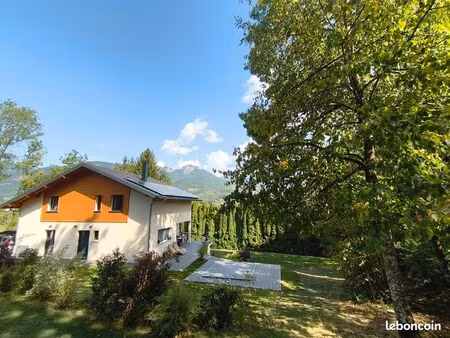 maison contemporaine haut de gamme onnion vue mont blanc