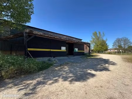 bâtiment industriel à louer 450 m² – preignac (proche langon – 3 min)