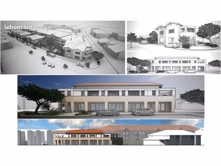 local commercial neuf divisible 71 à 342 m² – centre-ville le teich