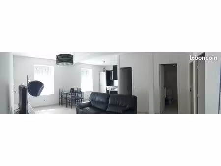 meyzieu centre – t3 meublé rénové 60 m² – 2 chambres – disponible rapidement