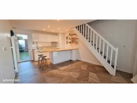 maison t2 avec jardin et garage privatif