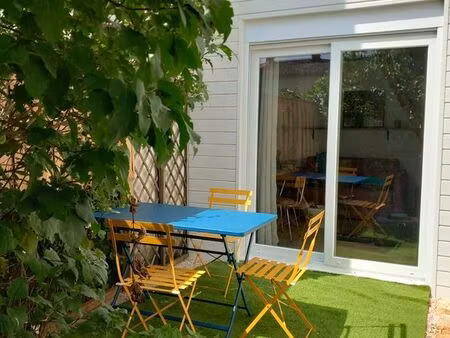 loue t2 meublé terrasse + parking