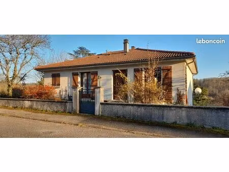 maison tres belle vue sur la vienne  à 10 mn de limoges  110m2 (dpe d)