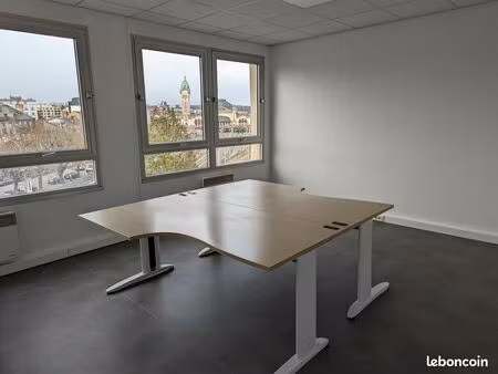 à vendre – bureaux 165 m² – centre-ville limoges (proche place jourdan  vue gare)