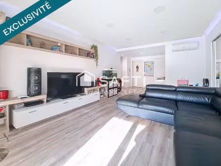 grand appartement récent t4 de 93 m² avec terrasse