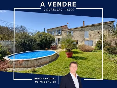 maison en pierre à rafraichir - 2 chambres - jardin