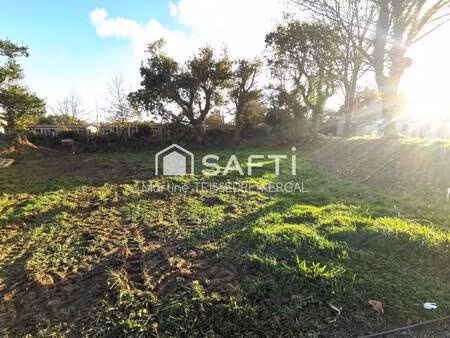terrain constructible viabilisé à vendre