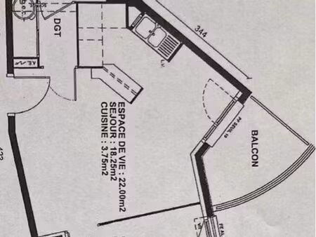 appartement à louer meublé