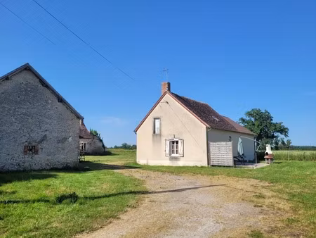 valigny ( 03 ) maison de campagne 3 pièces terrain 6200 m2
