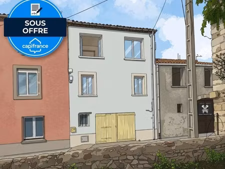 charmante maison de village – toiture neuve – à 200m du canal du midi