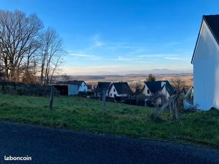 de particulier à particulier terrain à bâtir à altkirch – 750 m² – vue dégagée sur les vos
