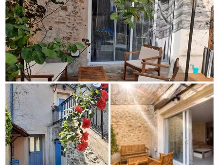 maison de ville en meulière  centre-ville périgny