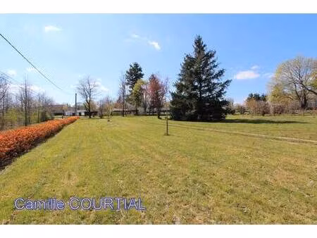 terrain constructible à vendre