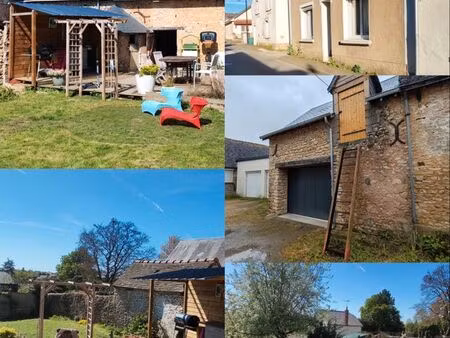 maison de ville lumineuse – 101 m² – 3 chambres – jardin & garage – conlie (72240