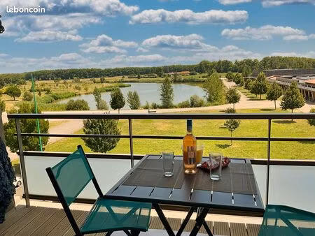 t2 meublé avec garage et vue lac - castanet-tolosan