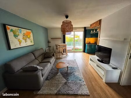 appart bruges meuble 49m2