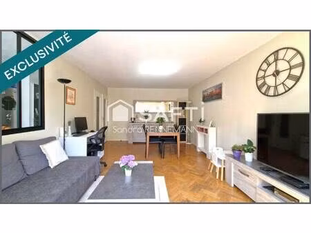 la garenne centre : grand 3 pieces avec terrasse