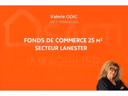 fonds de commerce - lanester- 25 m²