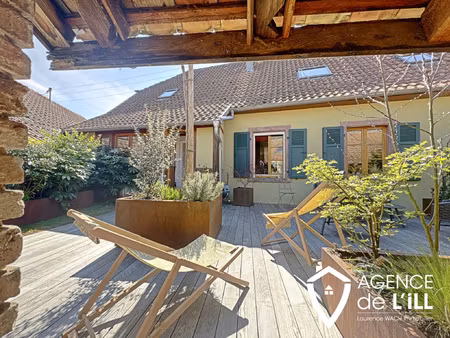 maison de ville avec cour intérieure soultzmatt