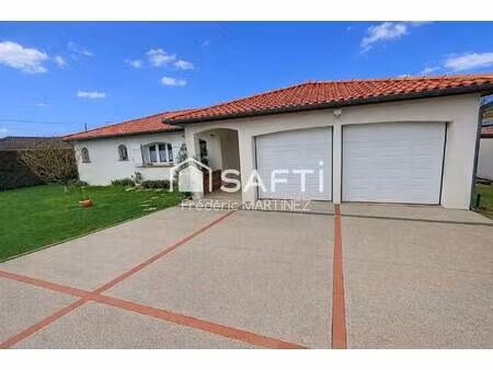 villa 127 m2 plain-pied avec piscine  calme absolu