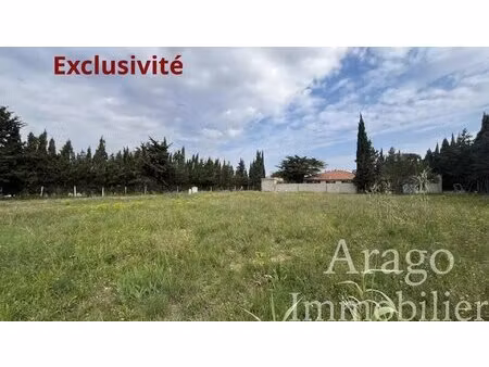 à vendre terrain 4 faces a pia