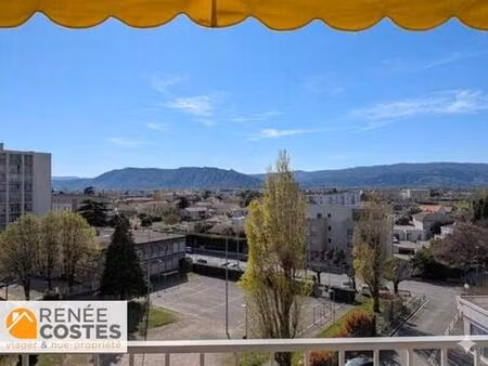 viager occupé - f85-h90 ans - bourg les valence (26500)