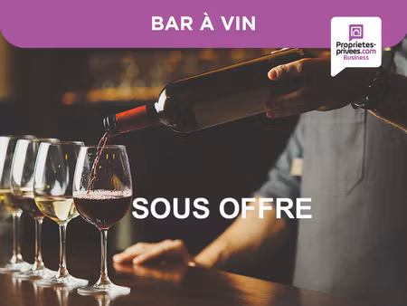 maisons-alfort 94700 : bar à vins  cave à vin  200 m² avec petite restauration + évènement