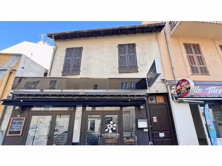 nice - vernier / gambetta - local commercial - appartement 3 pièces