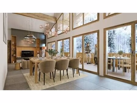 appartement de luxe 3 chambres en vente à abondance  france