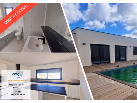 vente maison 4 pièces 109 m² lavalette (11290)