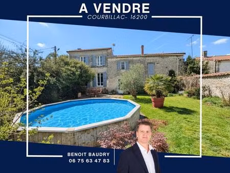 achat maison 4 pièces 116m² courbillac 16200