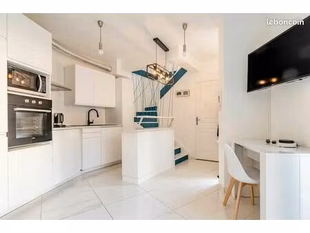 bel appartement duplex avec entrée indépendante – esprit maison – terrasse – parking couve