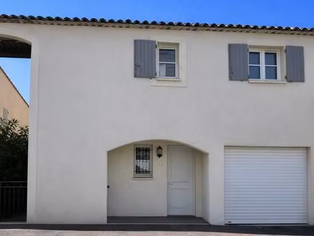 maison - domaine golf de pont royal (mallemort) – 6 pièces – terrasse – garage