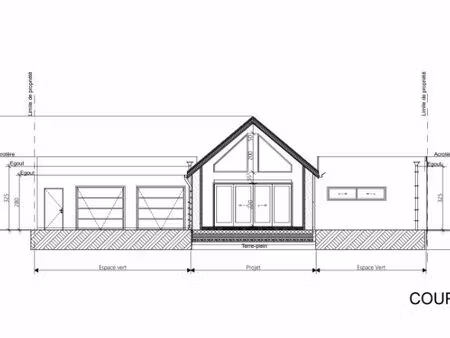 terrain constructible 1180 m² – permis accepté – impasse calme