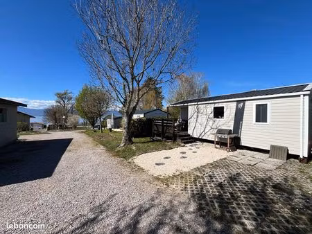 mobile home port de sechex à 2 min du lac léman