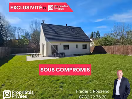 houdan 7 mn / proche gambais / maison de plain-pied récente sous garantie décennale