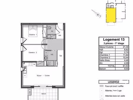 appartement de luxe de 62 m2 en vente fréjus  provence-alpes-côte d'azur