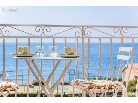 appartement - 1 pièce - 19m2 - vue mer panoramique - parking