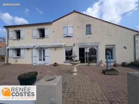 maison en viager 4 pièces 136 m²