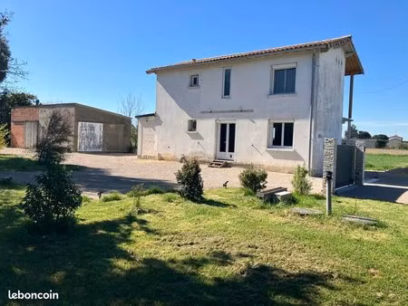 maison de caractère rénovée — 100 m² + dépendances 80 m² — terrain 5 000 m² — st jory (31)