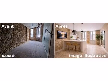 maison à rénover de 180m2 centre ville de vic fezensac