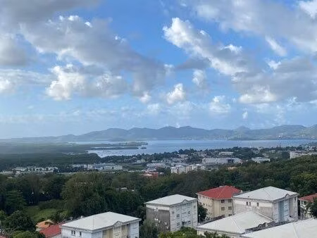 appartement meublé de standing - vue mer - le lamentin - dispo mai à fin juillet (location