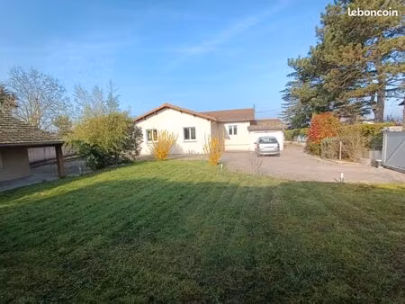 grande maison plain pied  dépendance  garage  terrain constructible